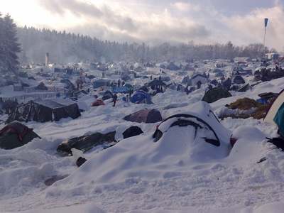 In moto dal Mugello alla Germania. Le incredibili foto del raduno invernale...