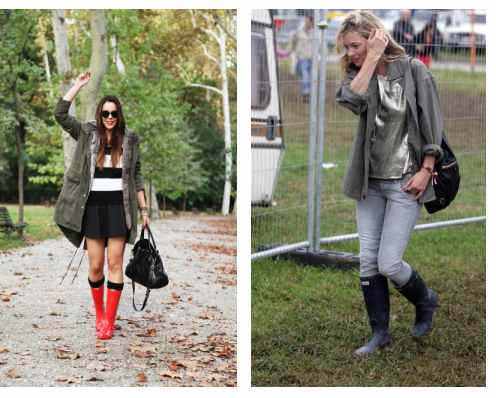 La moda su OK!Mugello. Stivali antipioggia e... contro il malumore