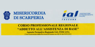 Assistenza domiciliare. Corsi alla Misericordia di Scarperia.