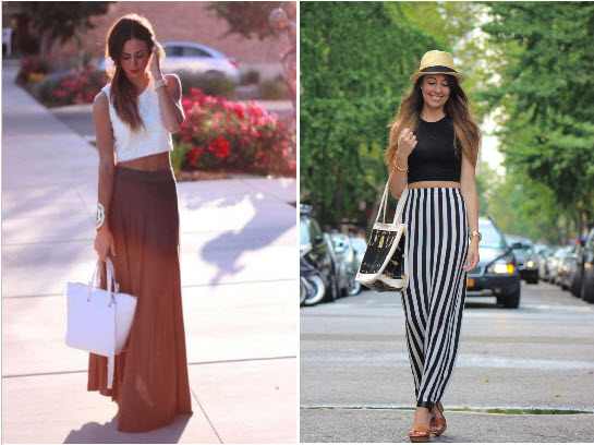 La moda su OK!Mugello. Pancia scoperta con il crop top