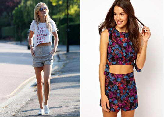 La moda su OK!Mugello. Pancia scoperta con il crop top