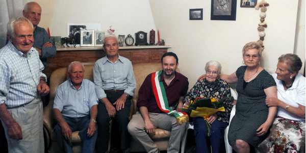 Nonna record a Borgo. Evelina: 104 anni, foto...