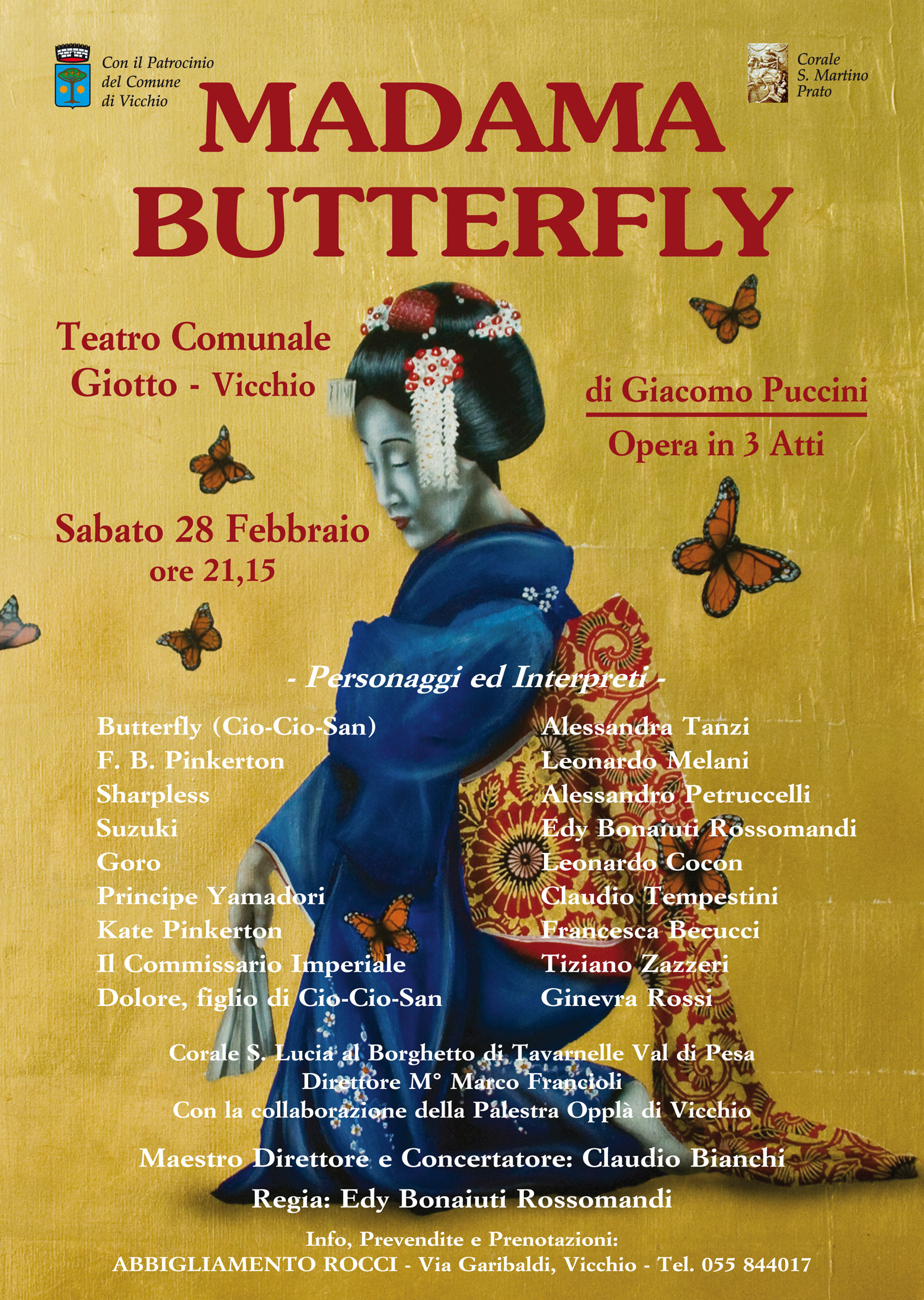 Teatro Giotto. Madama Butterfly riapre la stagione lirica