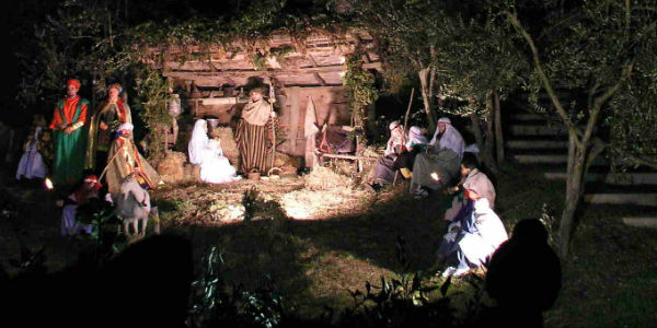 Il presepe vivente di Santa Brigida