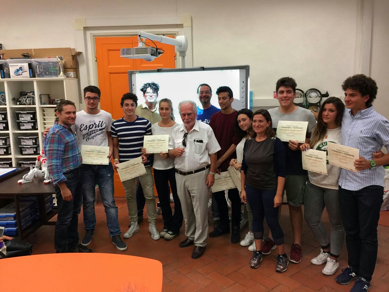 Due mugellani premiati alla Specola per un progetto di nuove tecnologie