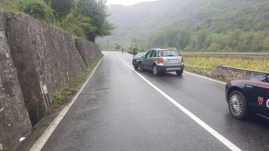 Incidente a Dicomano. Due feriti (una 16enne) non gravi