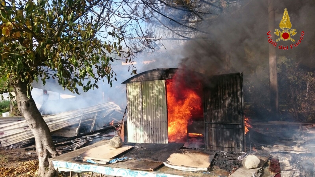 incendio san clemente scarperia