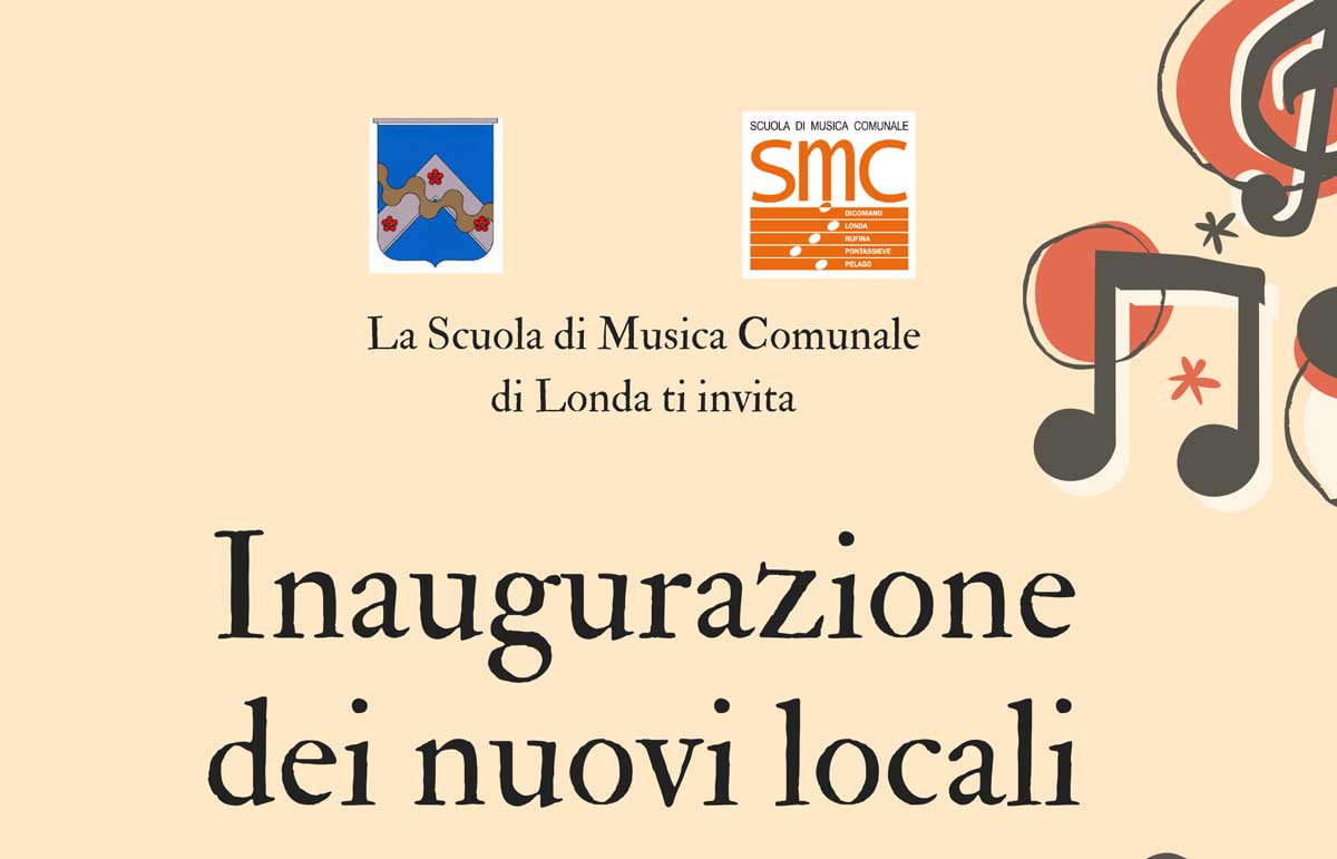 La scuola di musica comunale di Londa trasferisce la propria sede e amplia l’offerta formativa