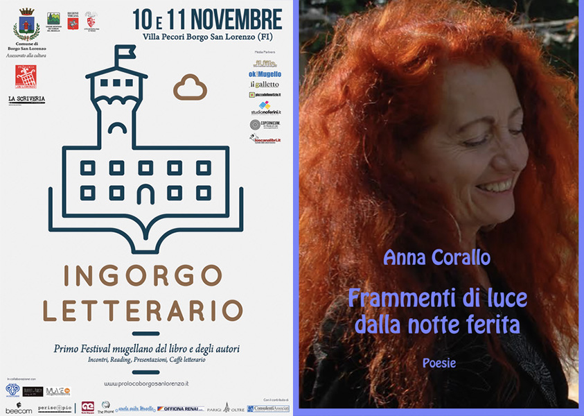 "Frammenti di luce dalla notte ferita" di Anna Corallo all'Ingorgo Letterario