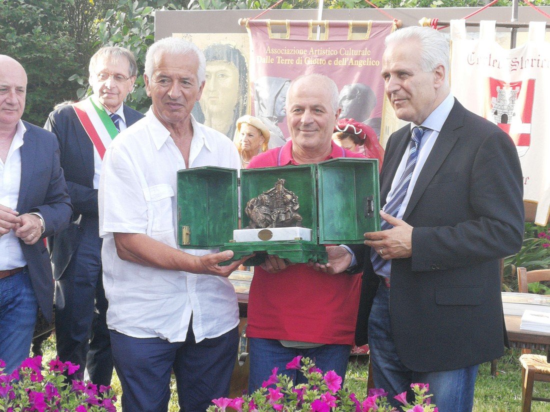 Mario Meoni e il Gigante del Gianbologna