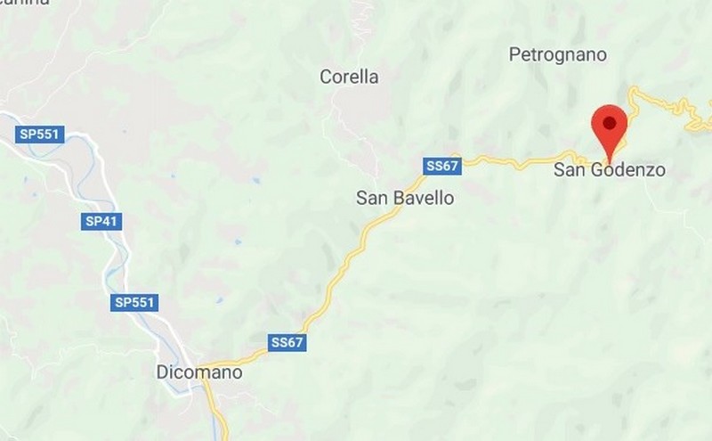 SS 67. Difendi San Godenzo chiede i dissuasori