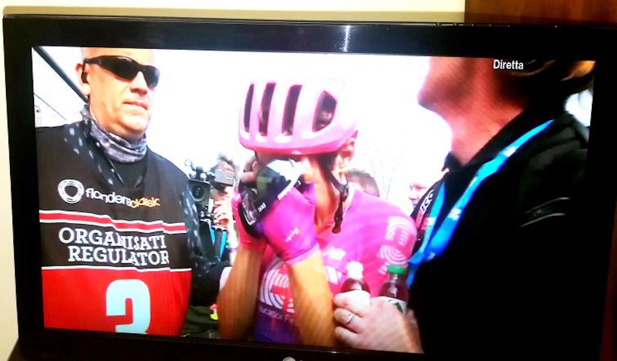 Alberto Bettiol vince il giro delle Fiandre. Ha corso e vinto anche in Mugello