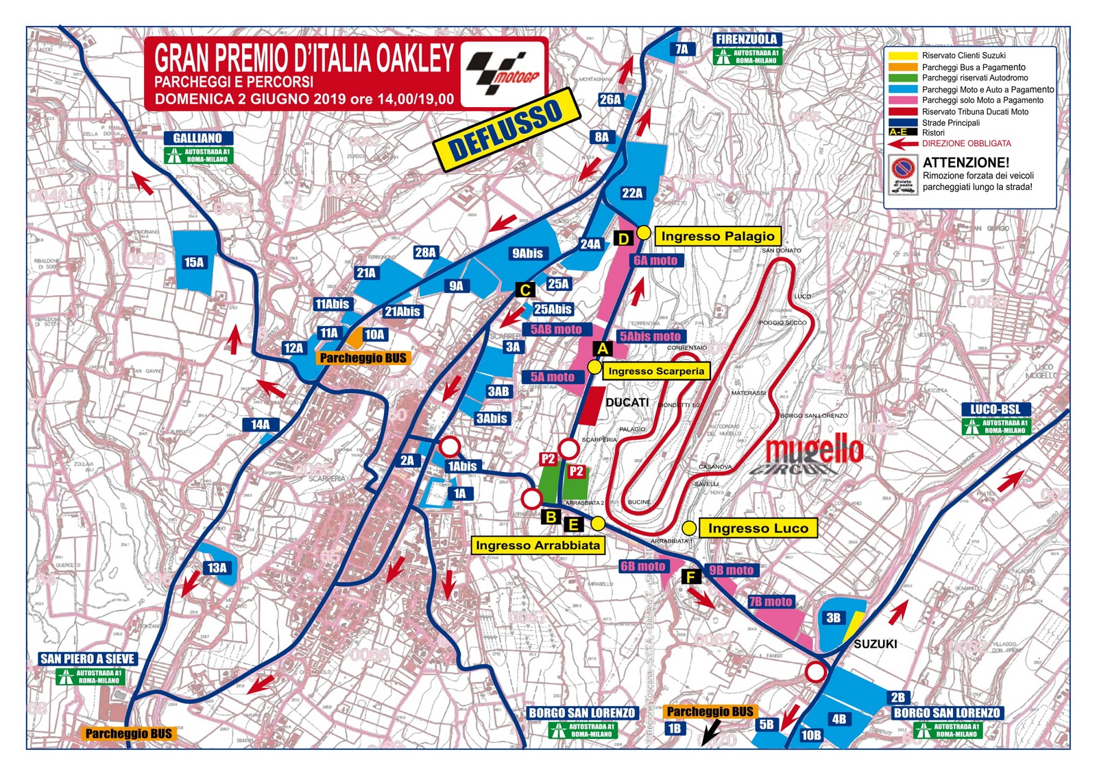 MotoGp. Le info per viabilità, parcheggi, navette e sicurezza