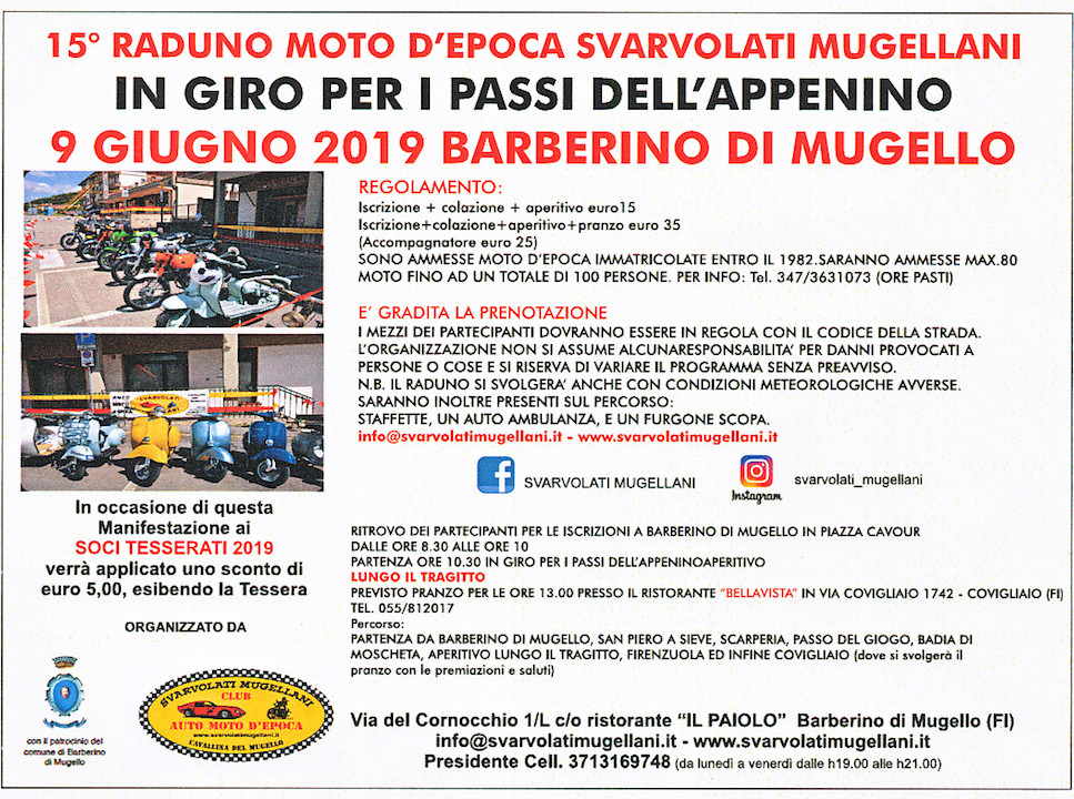 In giro per i passi dell’Appennino con gli Svarvolati del Mugello”