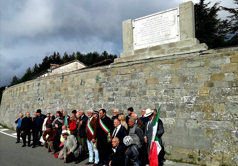 Foto di gruppo al Muraglione