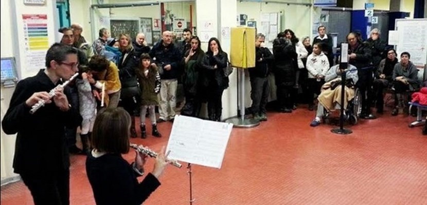 Un concerto natalizio all’interno dell’Ospedale di Borgo San Lorenzo