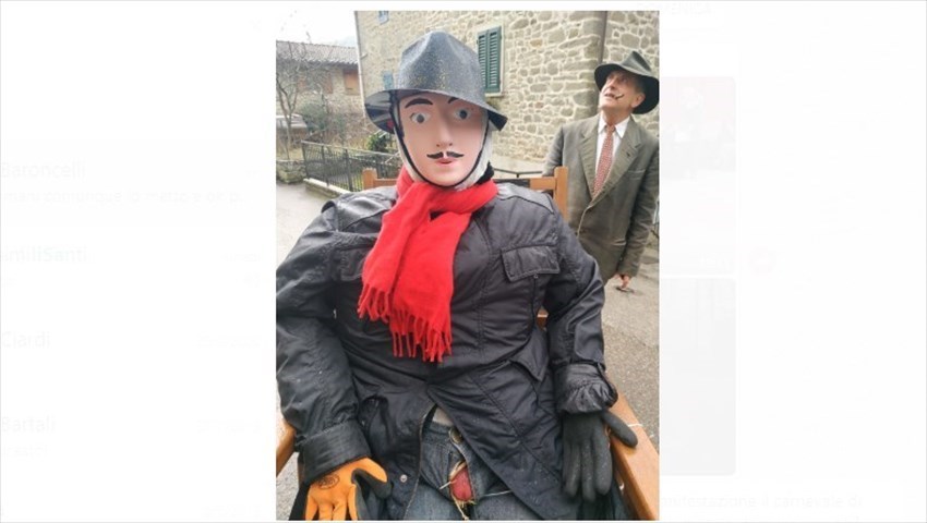 Rievocazione storica 2020 "Il funerale di Cecco" a Castagno d'Andrea