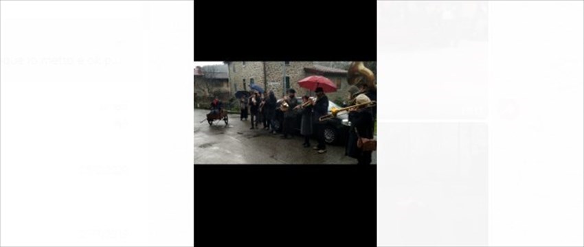 Rievocazione storica 2020 "Il funerale di Cecco" a Castagno d'Andrea