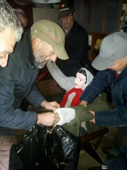 Rievocazione storica 2020 "Il funerale di Cecco" a Castagno d'Andrea