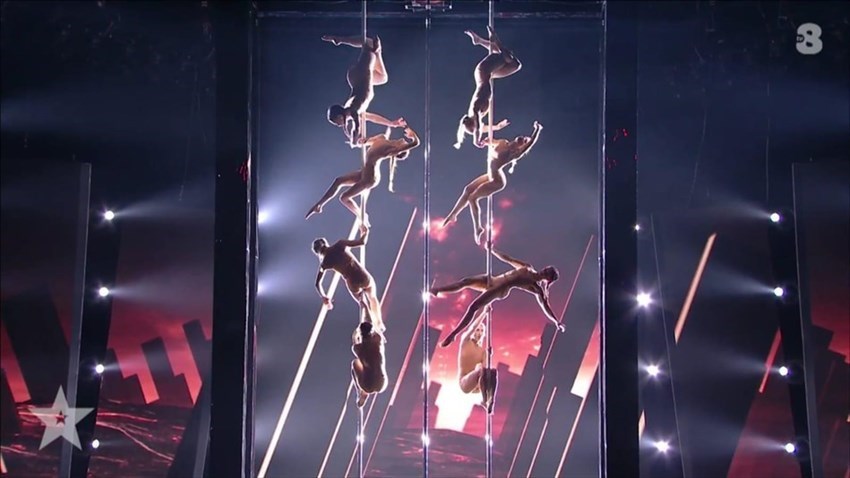 Allenamenti e Finale di Italia's Got Talent della Compagnia Colonna di Firenze