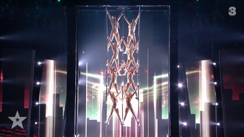 Allenamenti e Finale di Italia's Got Talent della Compagnia Colonna di Firenze