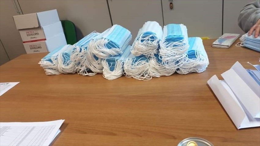 Consegna Mascherine a Pontassieve