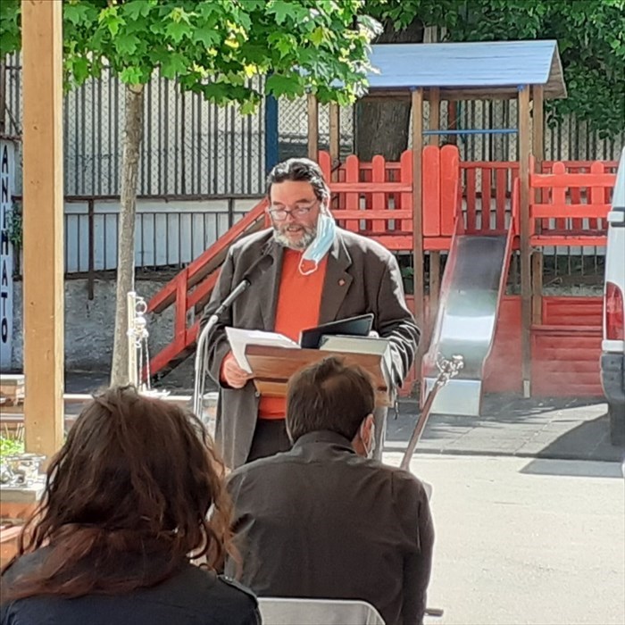 Il funerale di Elena Mariani