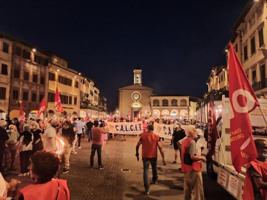 Manifestazione "Giù le mani dal Serristori" - 26 giugno 2020