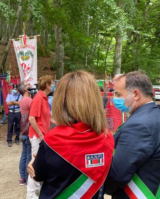 Raduno Anpi 2020, partigiani a Monte Giovi