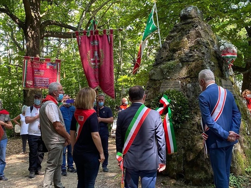 Raduno Anpi 2020, partigiani a Monte Giovi