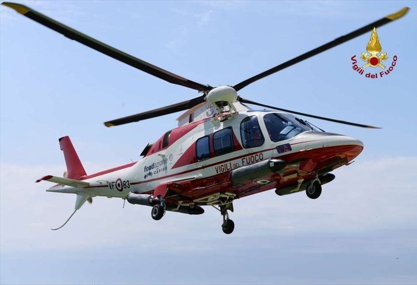 Elicottero Drago Vigili del Fuoco