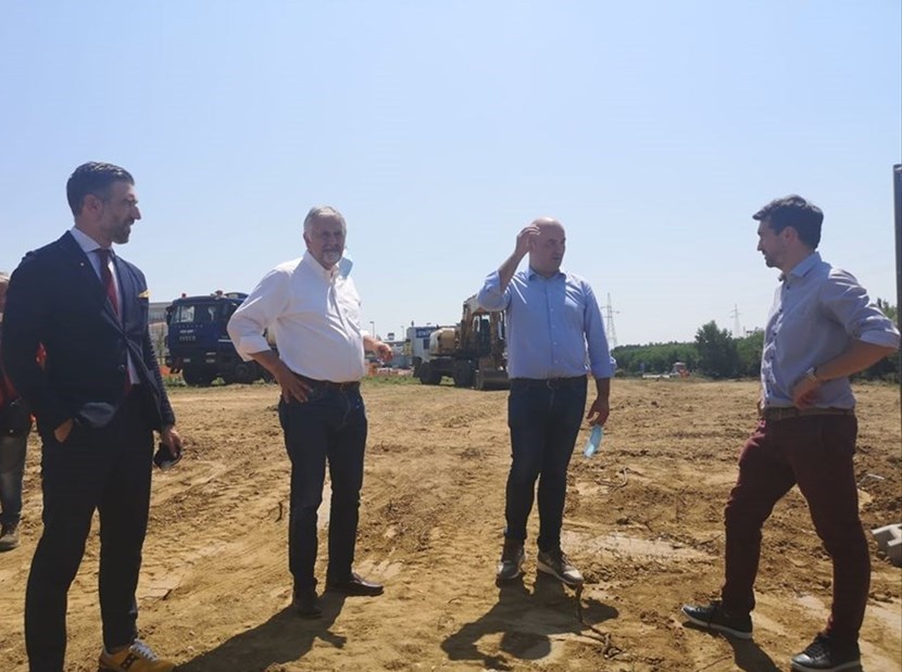 Sopralluogo per la S69 a Prulli con Benucci e Ceccarelli