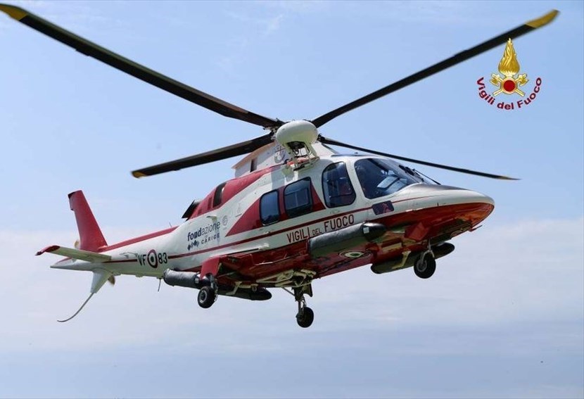 Elicottero Drago Vigili del Fuoco