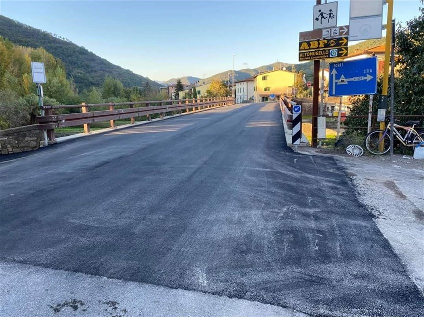 Termine lavori Ponte di Contea