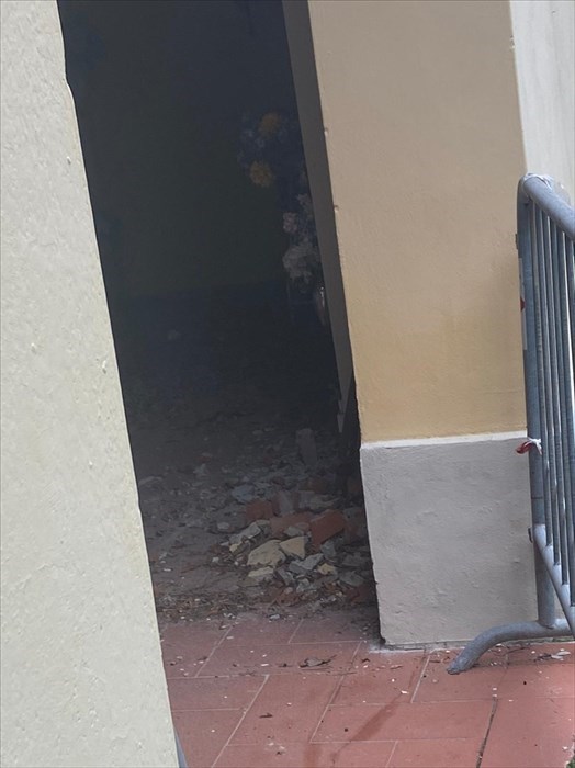 Foto denuncia del Cimitero comunale in Via Reni a Pontassieve