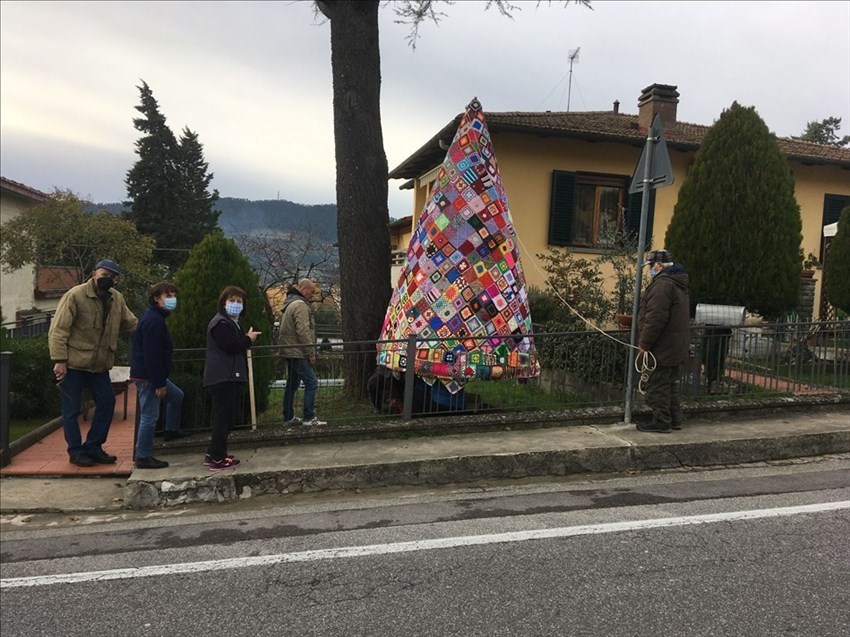 L'albero all'uncinetto