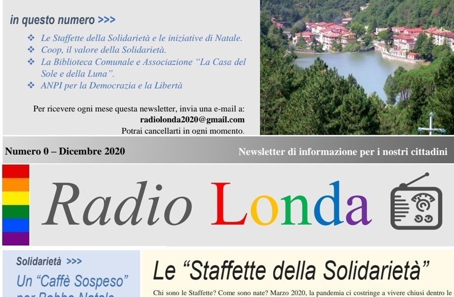 Radio Londa, la newsletter di informazione di Londa