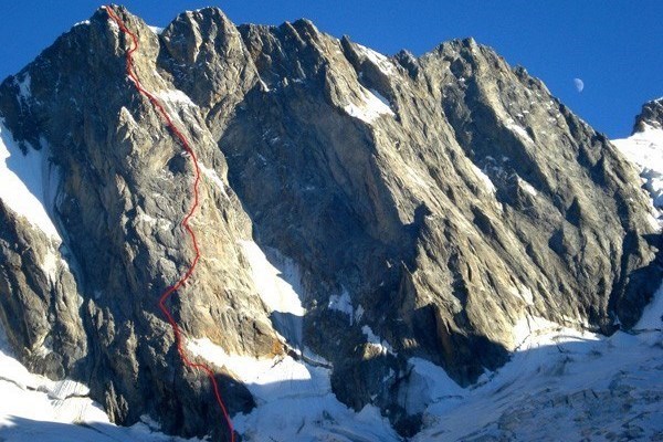 Alpinisti Fiorentini 1969 - 2019 sulla nord delle "Grandes Jorasses"