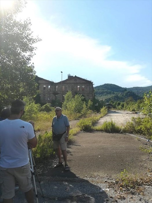 Backstage delle riprese per la realizzazione del video