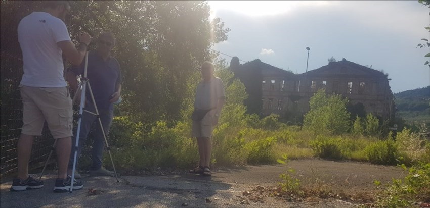 Backstage dell'intervista ad Andrea Ottanelli