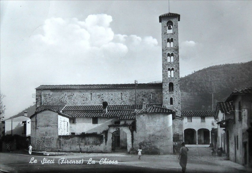 Foto d'epoca - Pieve di San Giovanni Battista a Remole a Sieci