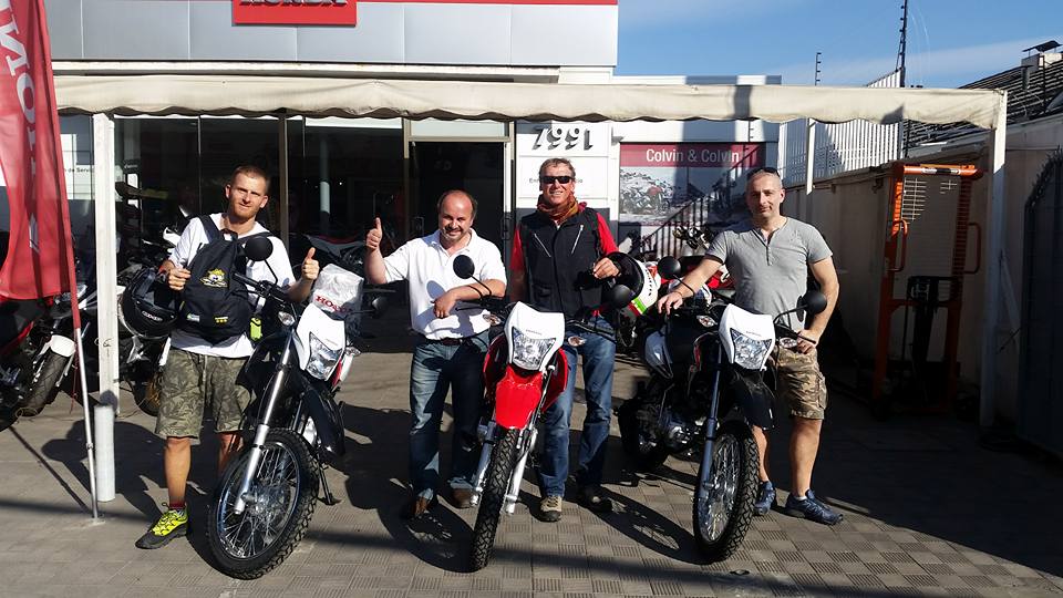 In moto fino alla fine del Mondo. Inizia l'avventura Cilena
