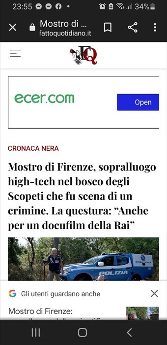 Indagini Mostro di Firenze