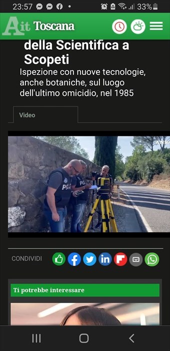 Indagini Mostro di Firenze