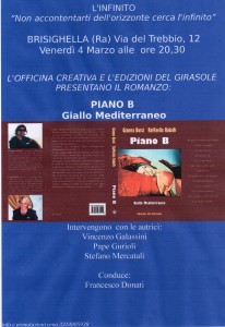 Un giallo mediterraneo all’Infinito di Brisighella