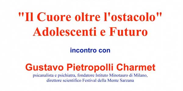 Gustavo Charmet incontra i ragazzi della Balducci a Pontassieve