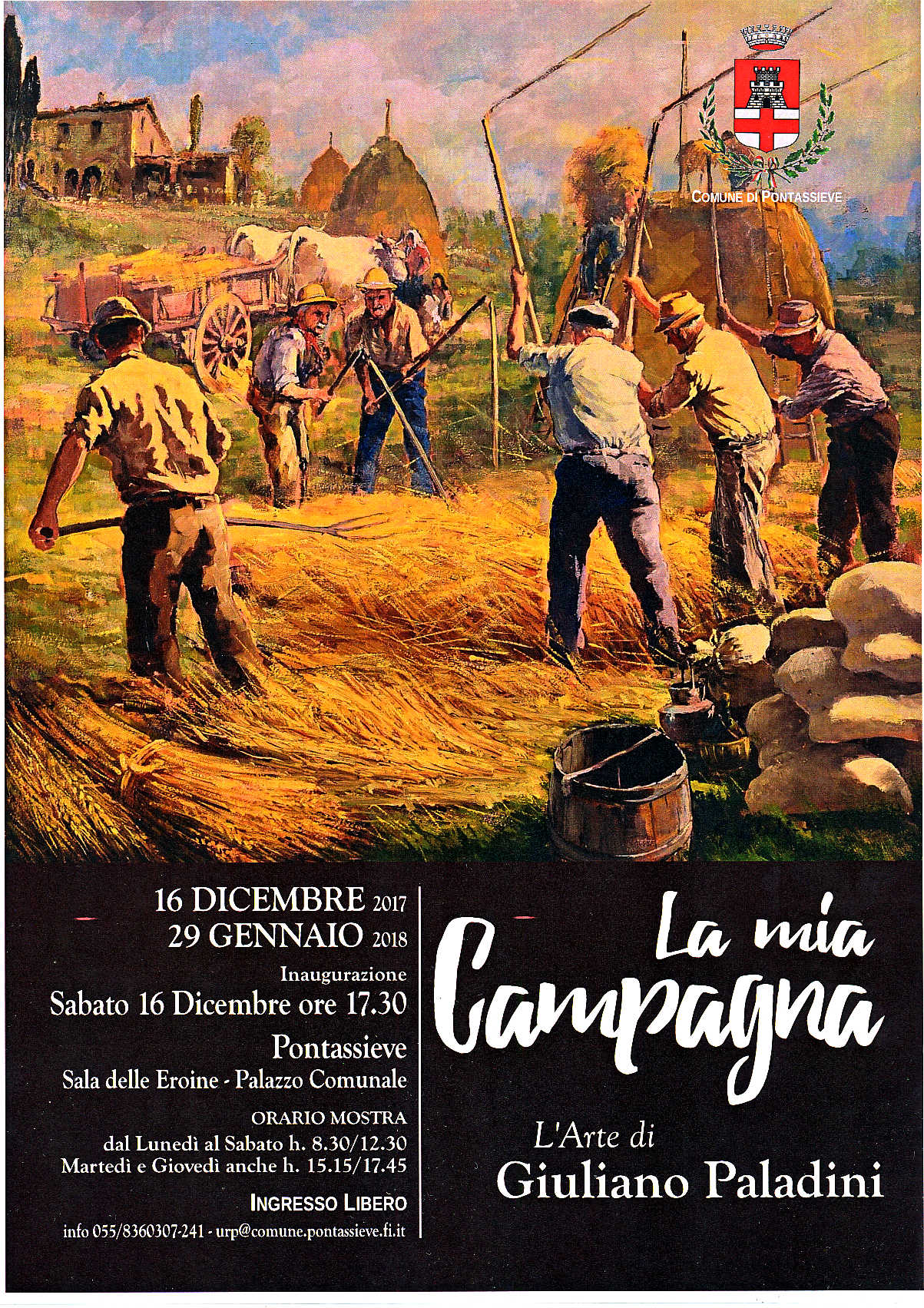 Mostre d’arte. Giuliano Paladini a Pontassieve.