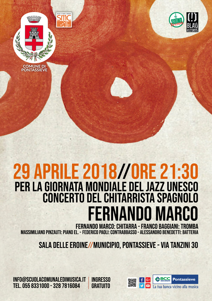 Giornata mondiale del Jazz a Pontassieve con Franco Baggiani e Fernando Marco