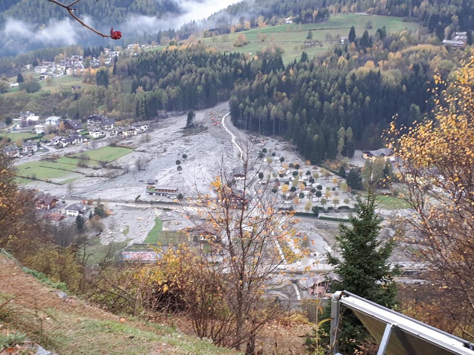 dimaro tra volto dal fango