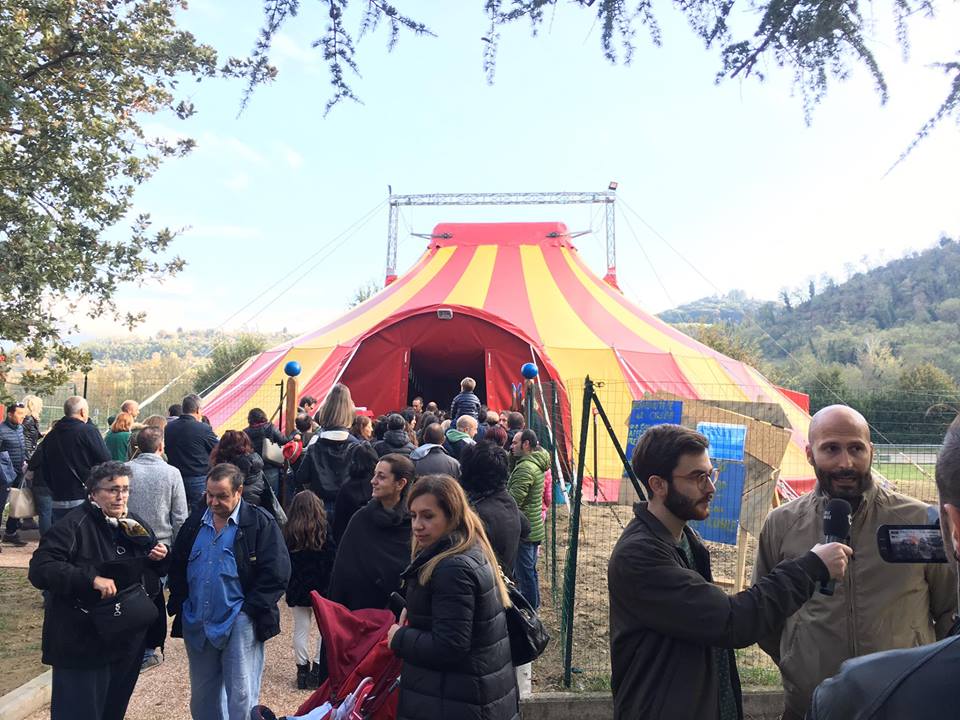 montagnole Pontassieve, circo tascabile